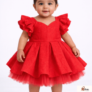Little Red Ruffle Dream' dress!