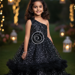 Enchanting Starlight Sequin Tulle Gown