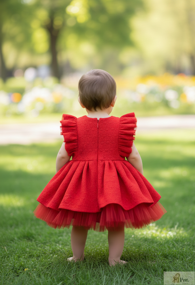 Little Red Ruffle Dream' dress! - Image 3